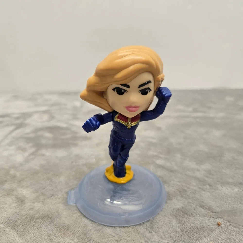 Marvel Captain Marvel 2023 McDonalds Happy Meal Toy Figure Carol Danvers 3.5
